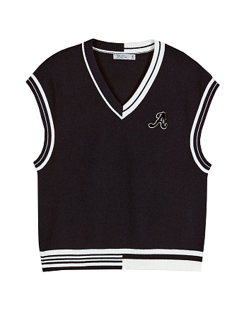 Жилет Deloras 63803 Черный/Белый